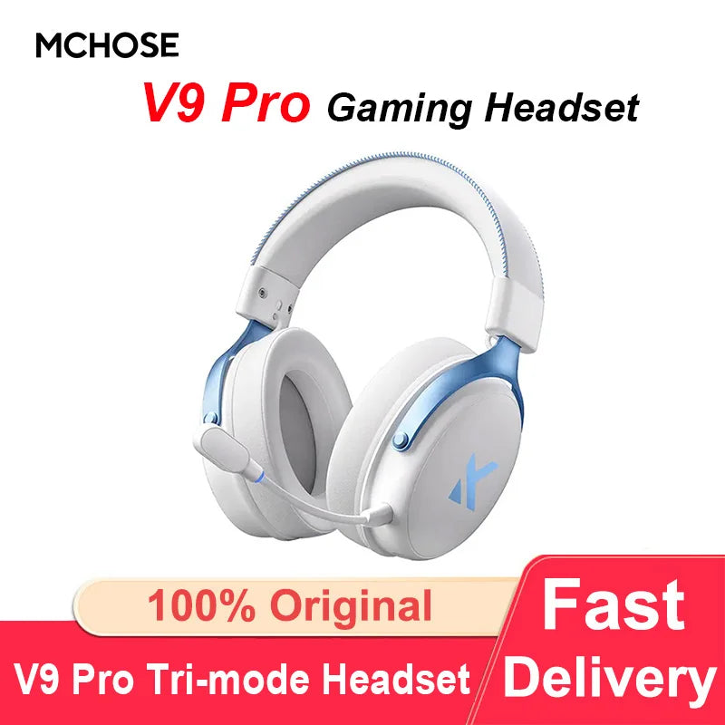 MCHOSE V9 Pro – Casque Gaming Sans Fil 7.1 Surround (250H d’autonomie)