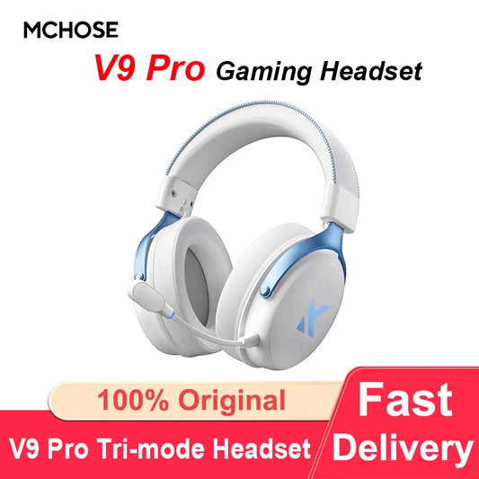 MCHOSE V9 Pro – Casque Gaming Sans Fil 7.1 Surround (250H d’autonomie)