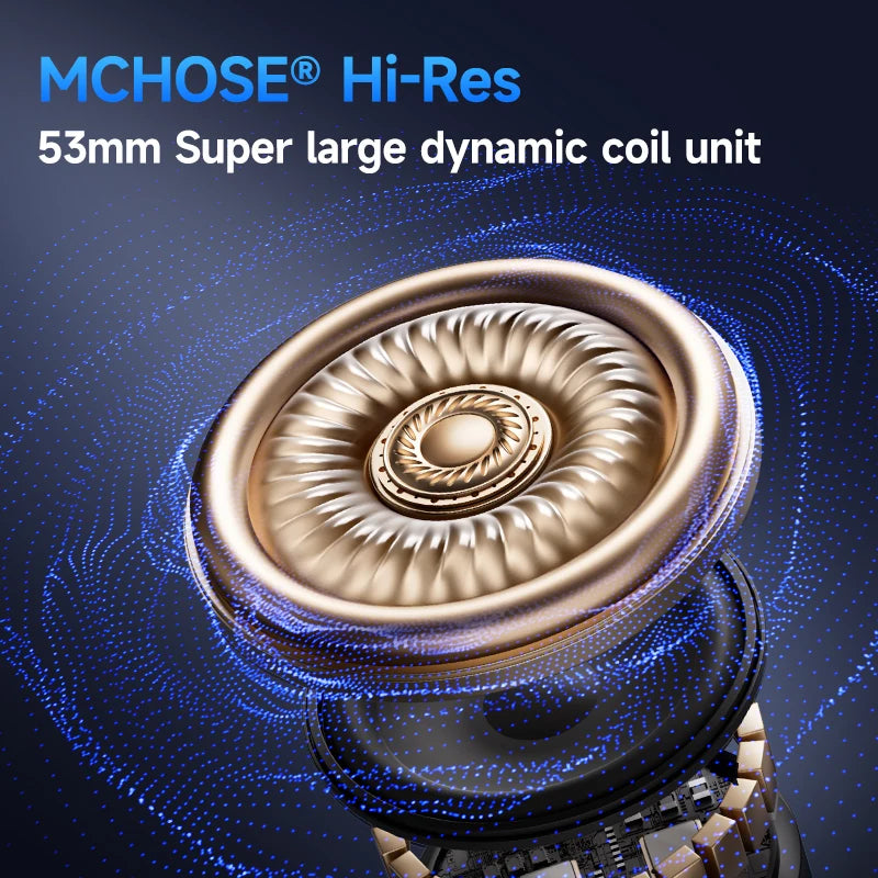 MCHOSE V9 Pro – Casque Gaming Sans Fil 7.1 Surround (250H d’autonomie)